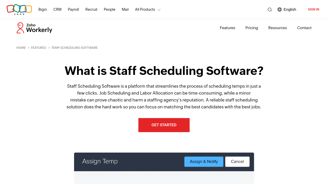 Zoho Workerly